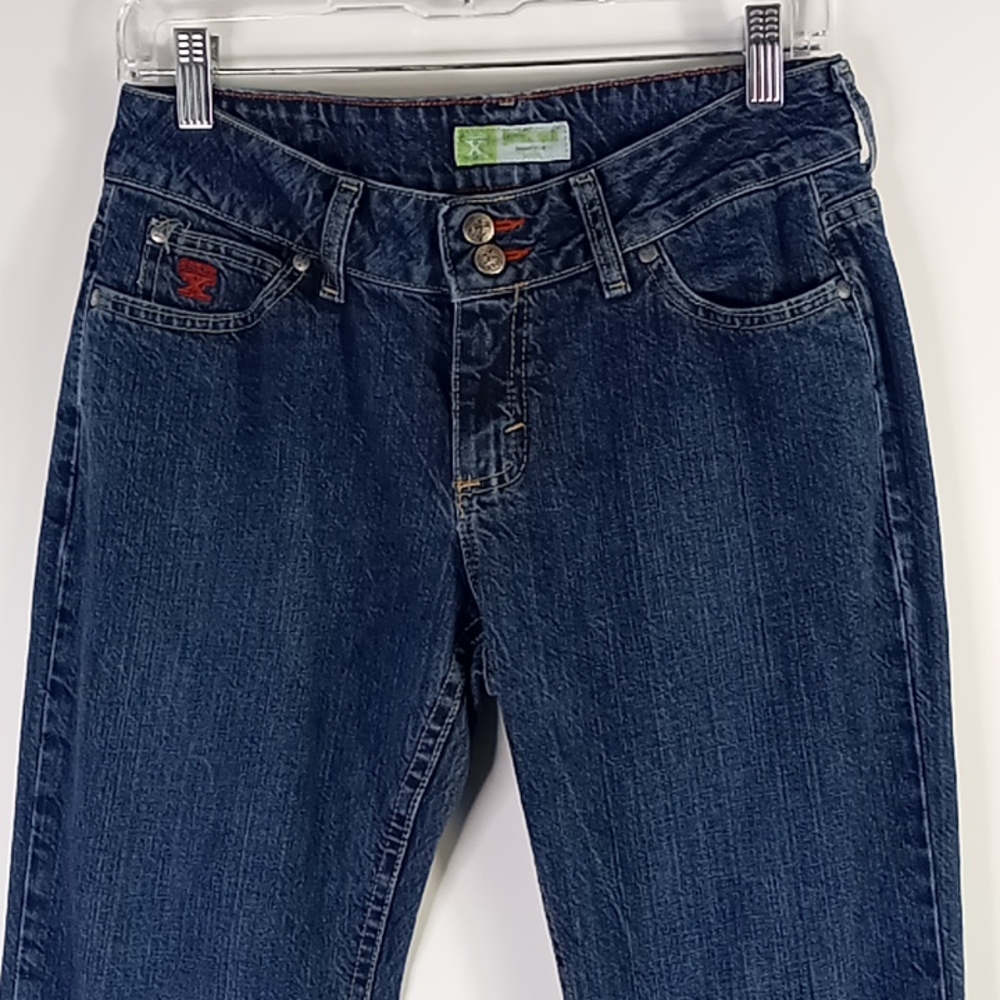 Twenty X Jackson Lower Rise Bootcut Blue Jeans Size 5/6×31